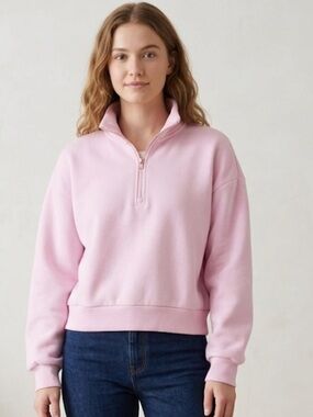 Mondetta Youth Pink Fleece Sweater 14/16 NWOT